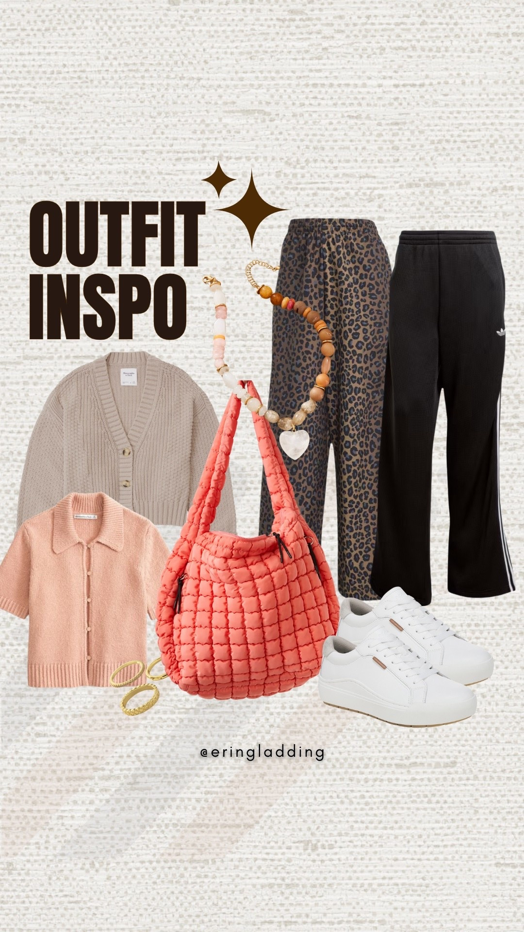 Obsessed with these track pant looks. Track pants + sweater combo = perfection. 

#LTKStyleTip #LTKActive #LTKSeasonal