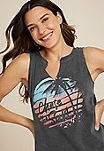 Chase The Sun Graphic Tank | Maurices