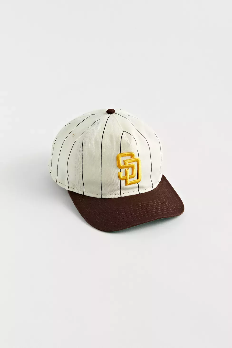 Yellow SD Padres Rhinestone Baseball Hat Swarovski Crystals 