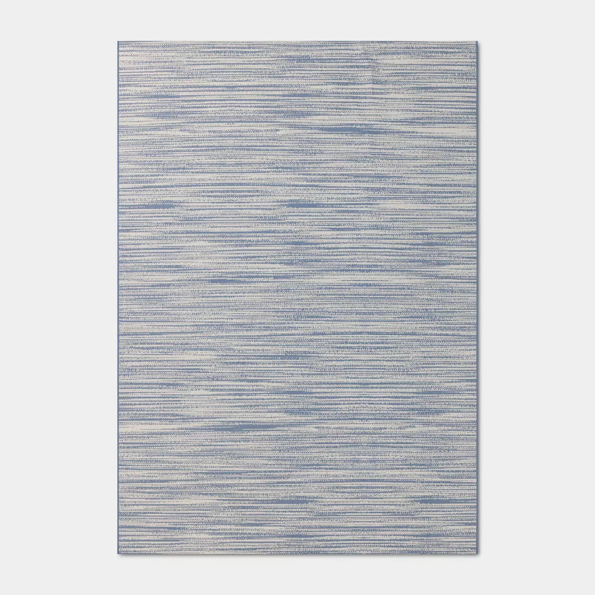7'x10' Melange Rectangular Woven Outdoor Area Rugs Blue - Threshold™ | Target