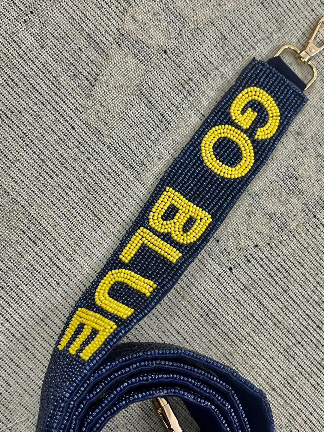 Gameday Beaded Straps, Gameday Straps, Stadium Straps, College Purse Straps, Clear Bag Strap, Pur... | Etsy (US)