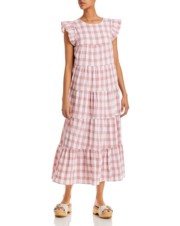 Gingham Babydoll Maxi Dress | Bloomingdale's (US)