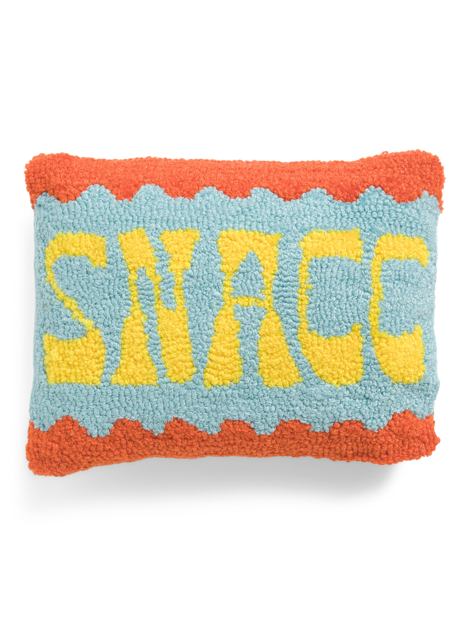 9x16 Snacc Hooked Pillow | Throw Pillows | Marshalls | Marshalls