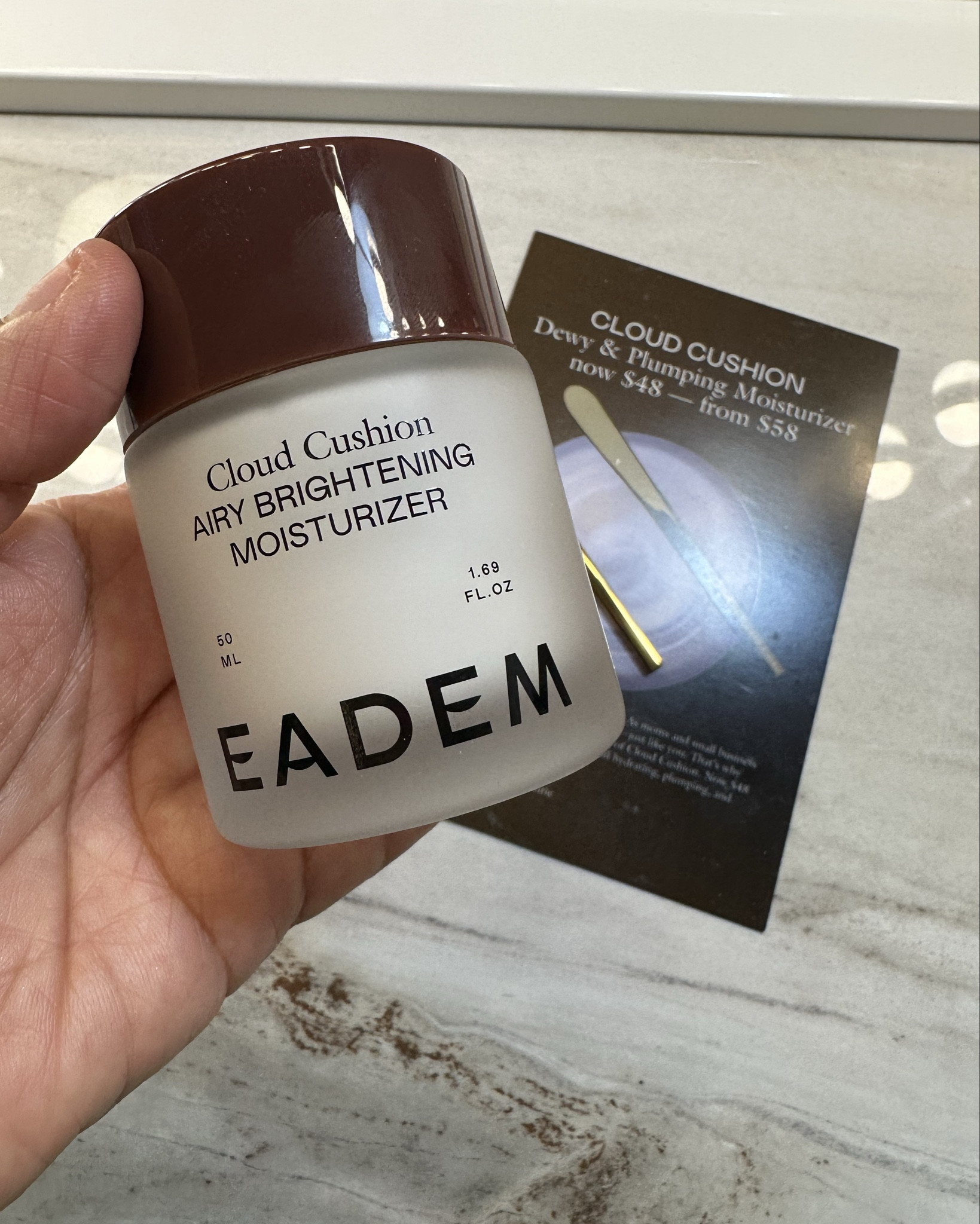 Eadem Cloud Cushion Dewy Plumping Cream


#LTKmorningroutine #LTKOver40 #LTKBeauty