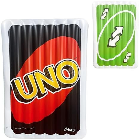 Uno™ Pool Float – Giant Inflatable Reverse Card, Floatie for Pool, Beach & Lake, Durable Viny... | Amazon (US)