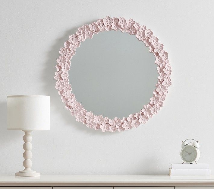 Hydrangea Mirror | Pottery Barn Kids