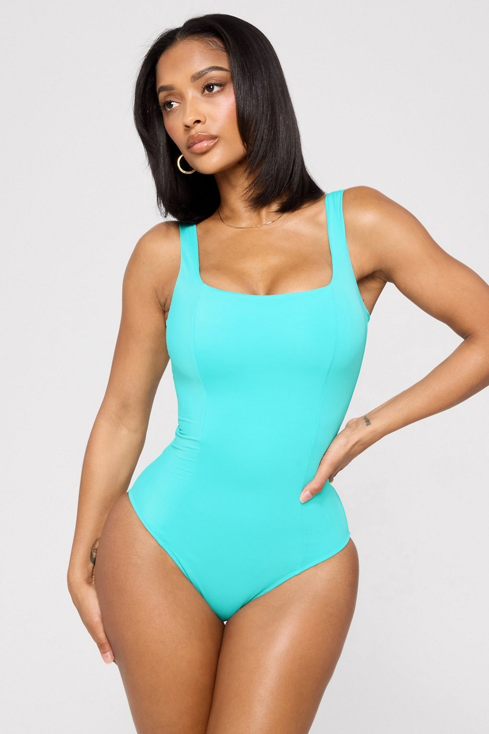 Shaping Swim Waist Cinching One Piece | Fabletics