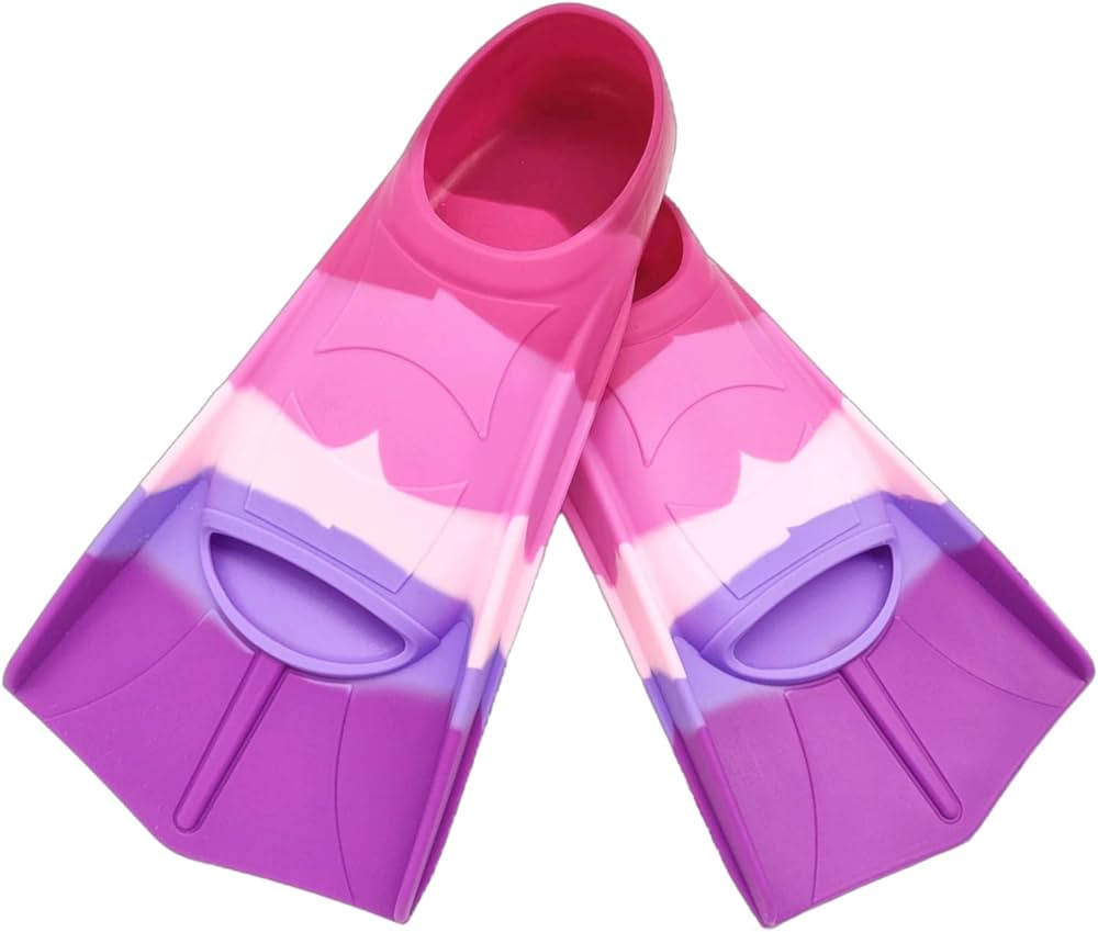 Gugmoy Kids Swim Fins,Comfortable Silicone Flippers for Swimming and Diving,Size Suitable Beginne... | Amazon (US)