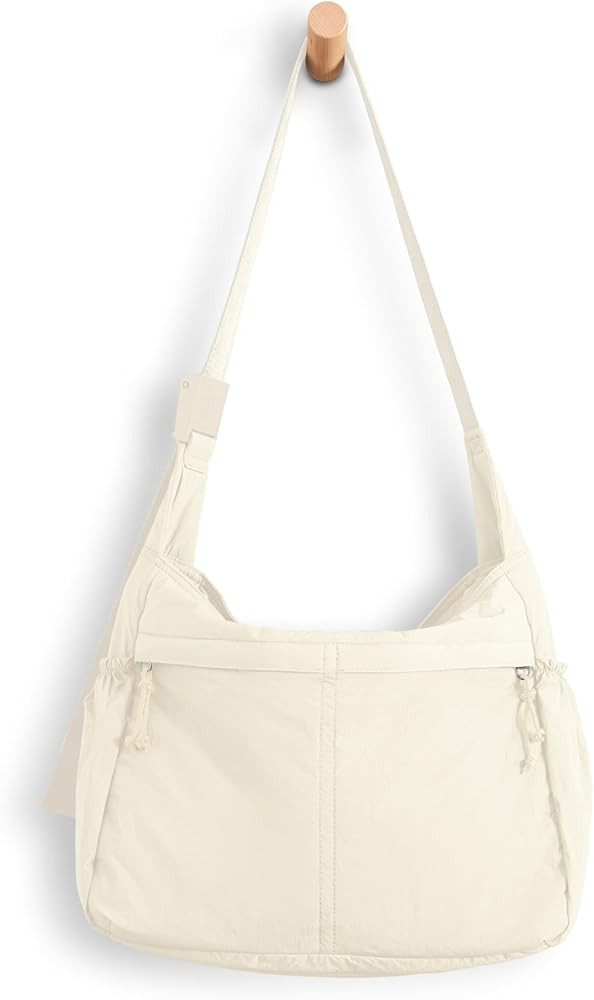 ODODOS 20L Crossbody Tote Bag Large Capacity Lightweight Hobo Shoulder Sling Bags for Gym Shoppin... | Amazon (US)