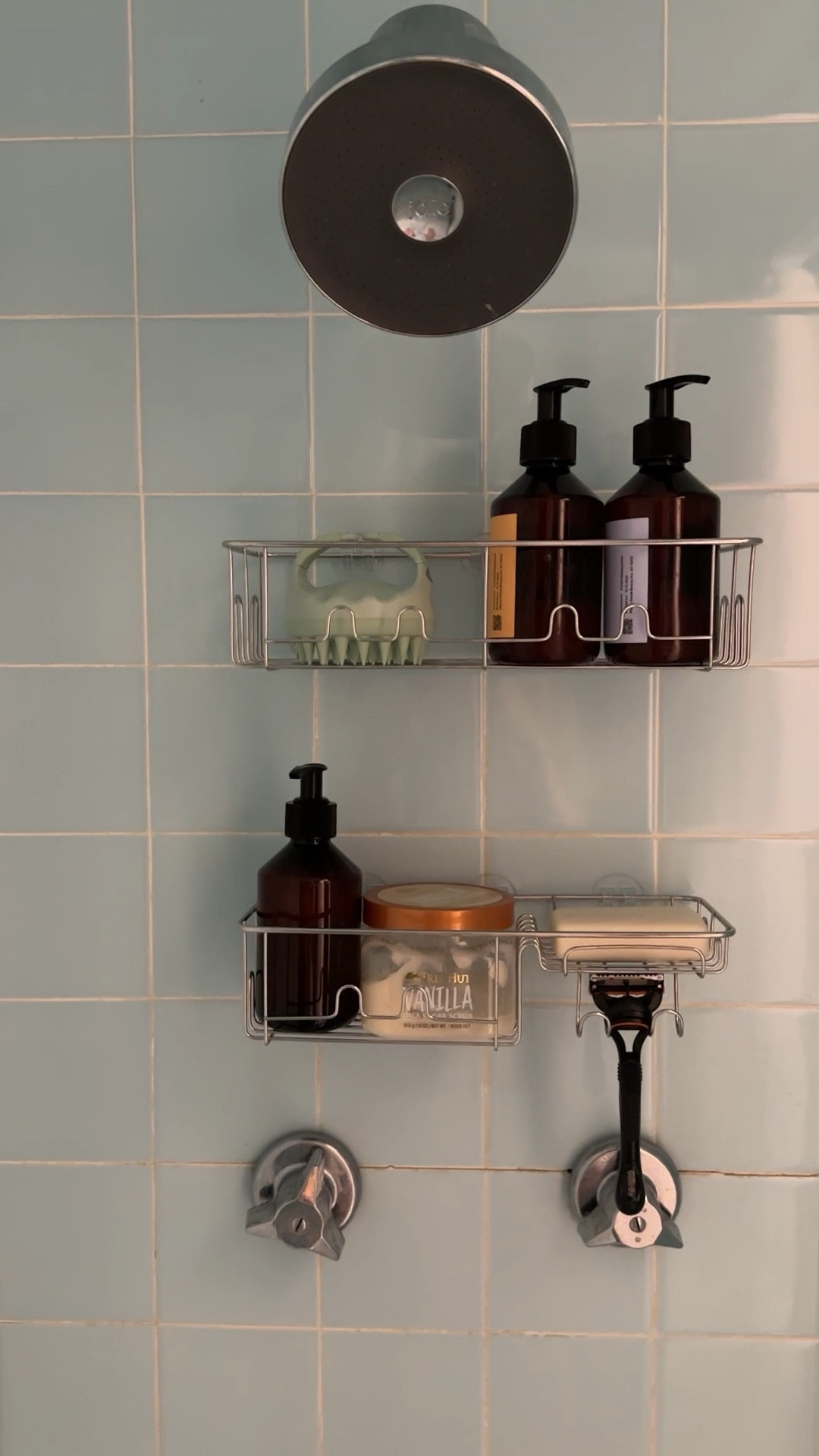 Shower caddy and shower organization update 