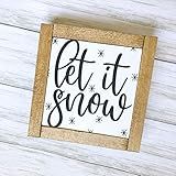 Let It Snow-Small Christmas Sign | Amazon (US)