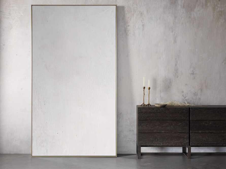 Linnea Floor Mirror in Brass | Arhaus