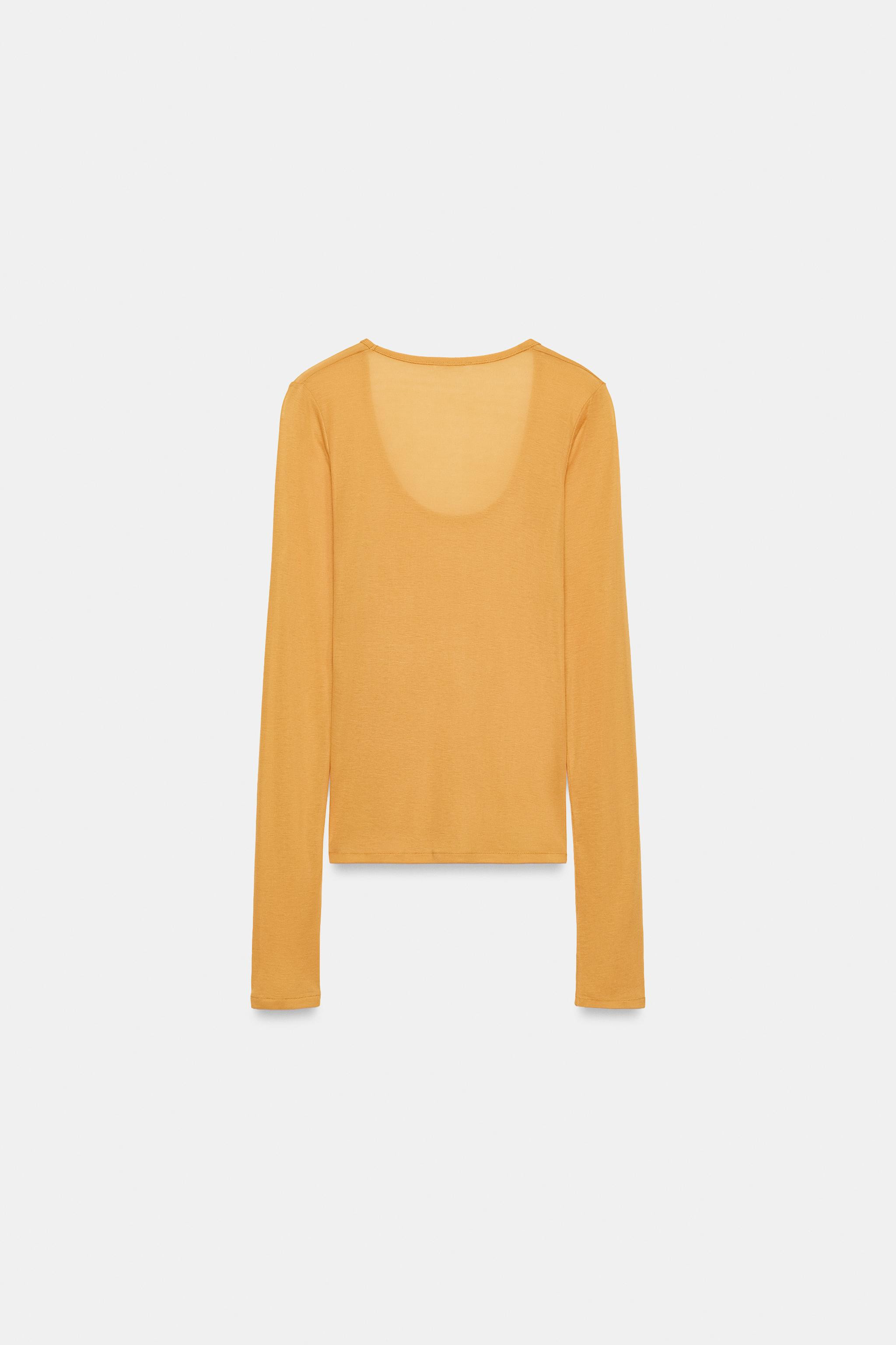 ROUND NECK T-SHIRT | Zara UK