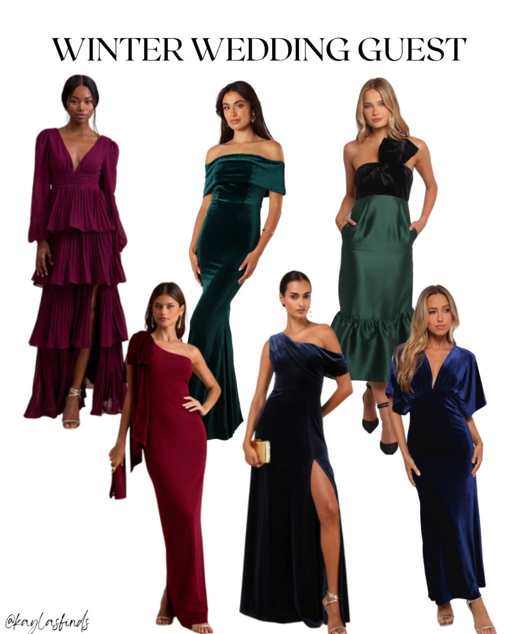 Winter wedding guest dresses
Velvet dress
Wedding guest dress
#dresses #weddingguest #winterwedding #weddingguestdress #wedding
#winterdress


#LTKHoliday #LTKSeasonal #LTKStyleTip