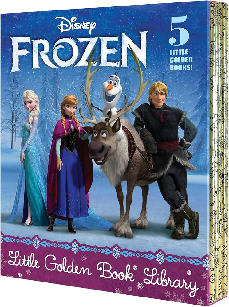 Frozen Little Golden Book Library (Disney Frozen): Frozen; A New Reindeer Friend; Olaf's Perfect Day; The Best Birthday Ever; Olaf Waits for Spring | Amazon (US)
