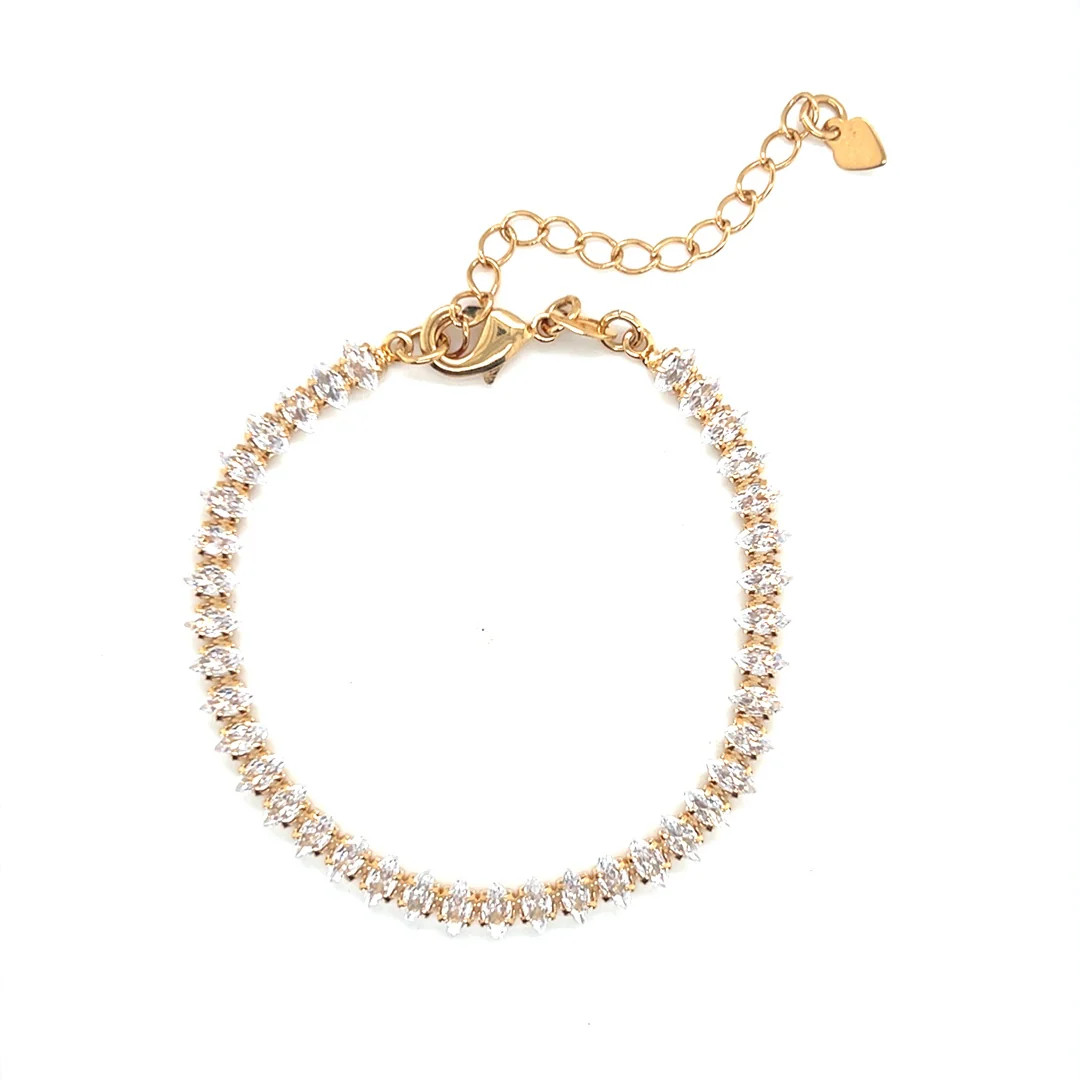 Gold-Filled Tennis Bracelet | Classic & Timeless | MaLi Beads