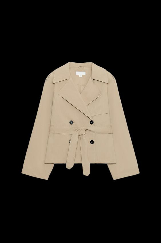Zara - 100% Suede Jacket - Women - Dark Khaki - Women | Zara US