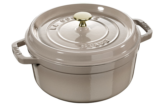 Staub Cast Iron 4 qt, Round, Dutch Oven, Pink Peony | The ZWILLING Group Cutlery & Cookware