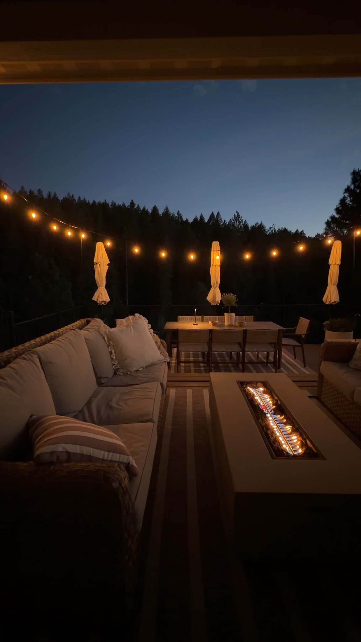 Our dreamy outdoor patio space!

Summer nights, patio, outdoor rug, outdoor furniture, outdoor inspo, outdoor lights, summer outdoor finds

#LTKHome #LTKSeasonal