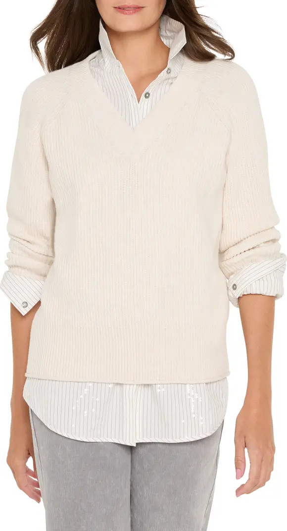 Shaker Stitch V-Neck Sweater | Nordstrom