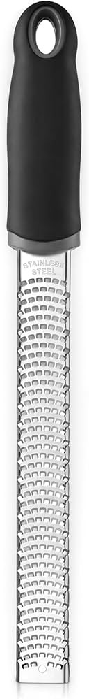 Kaishun Stainless Steel Lemon Zester, Cheese Grater for Lime, Cheese, Dishwasher Safe | Amazon (US)