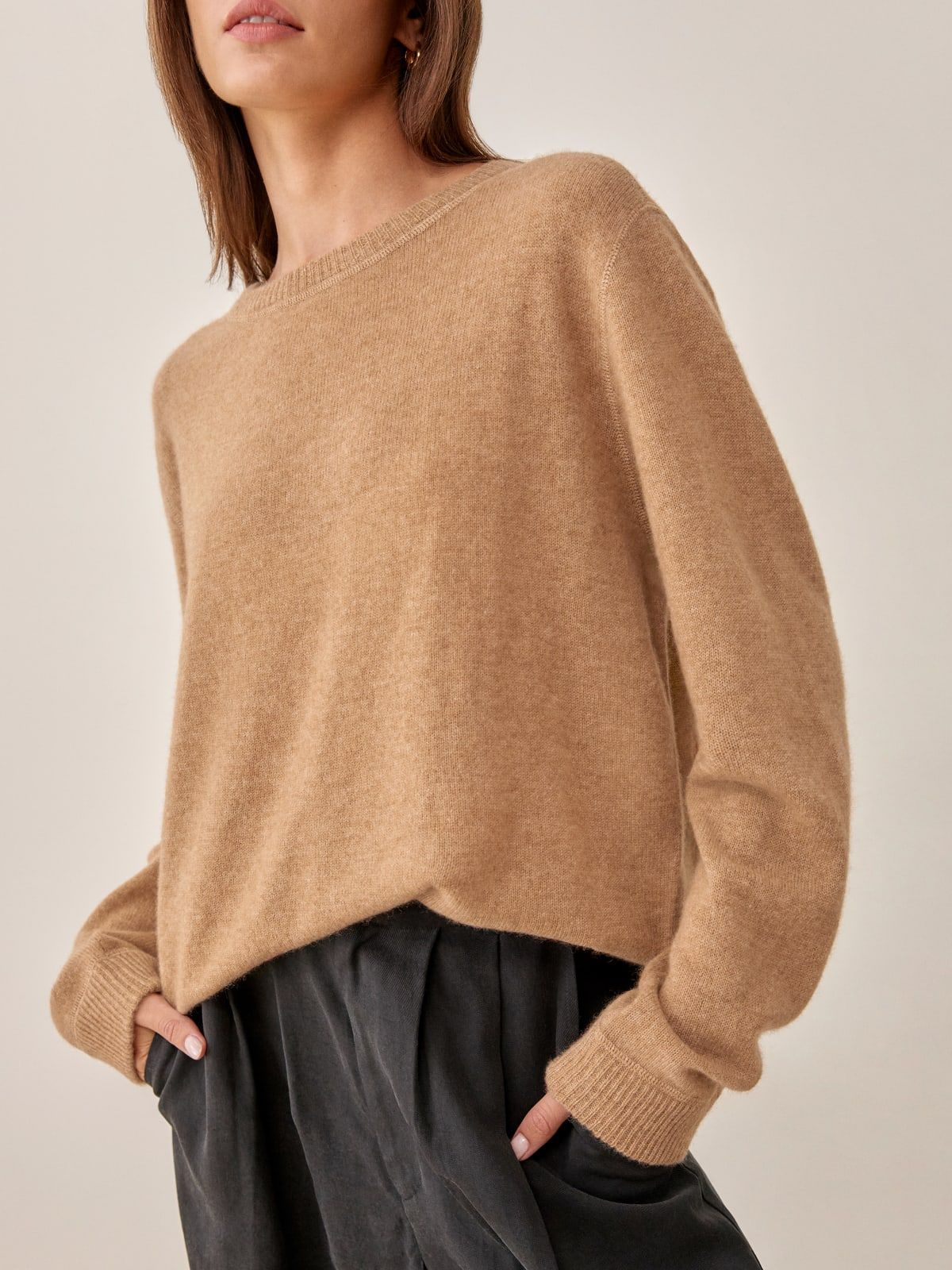 Cashmere Boyfriend Sweater | Reformation (Global)