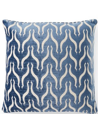 Villa By Noble Excellence Cut Velvet Square Pillow | Dillard's | Dillard's