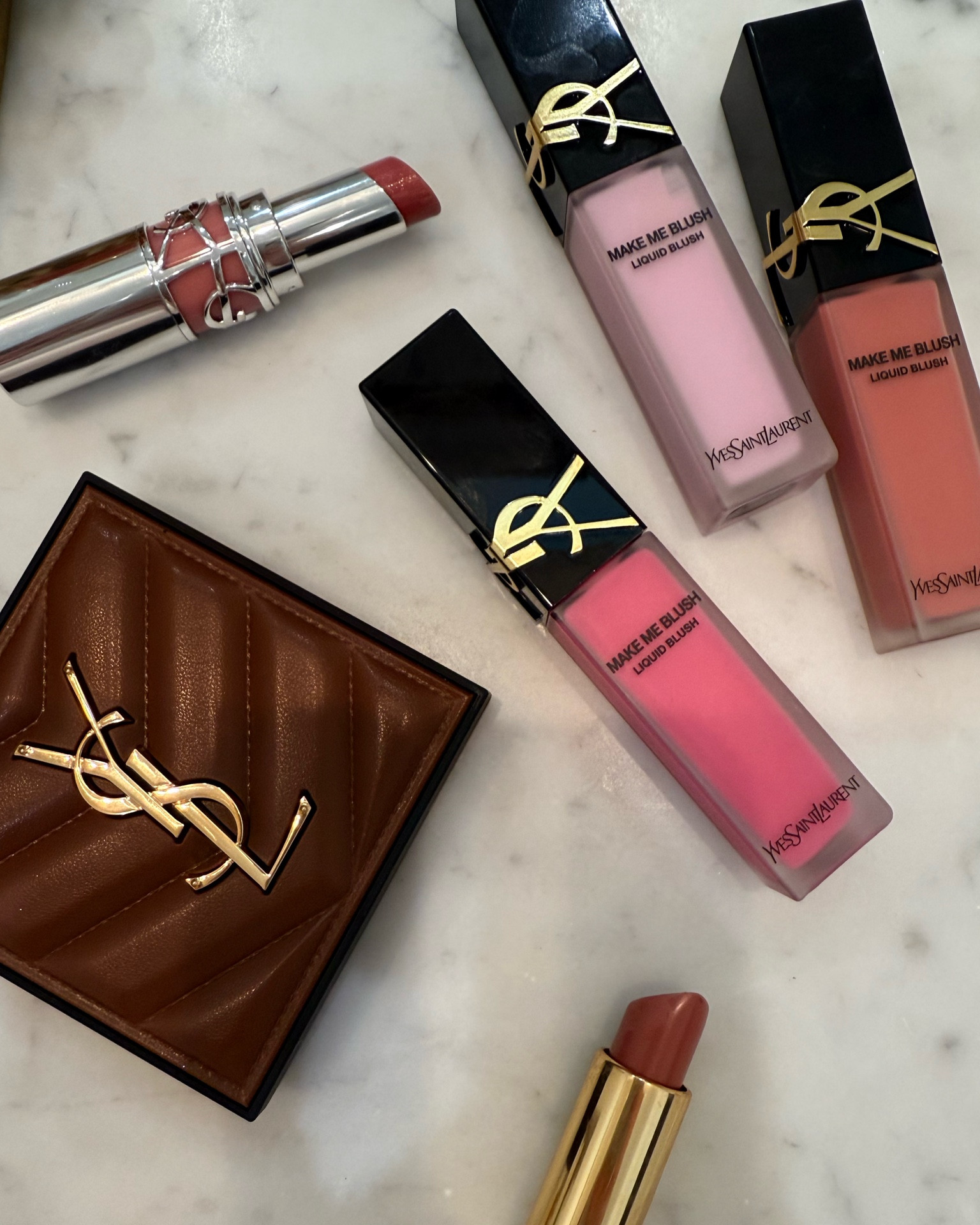 old and NEW favorites from ysl beauty I bought from nordstrom. colors include:
blush 44, 66, 69 and lip loveshine 44 and lipstick nude tribute (also ordering N1). #nordstrompartner @nordstrombeauty

#LTKSaleAlert #LTKBeauty #LTKFindsUnder50