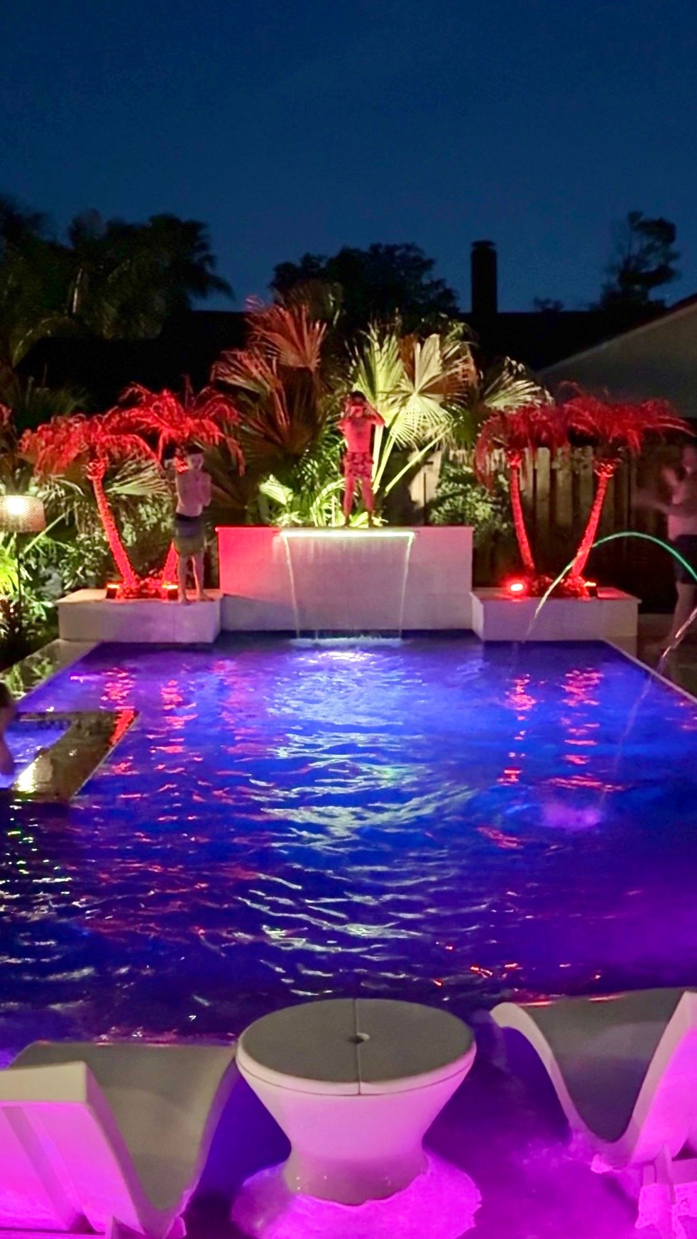 Solar Uplighting for plants around our pool 
Solar outdoor lights 

#LTKSaleAlert #LTKHome