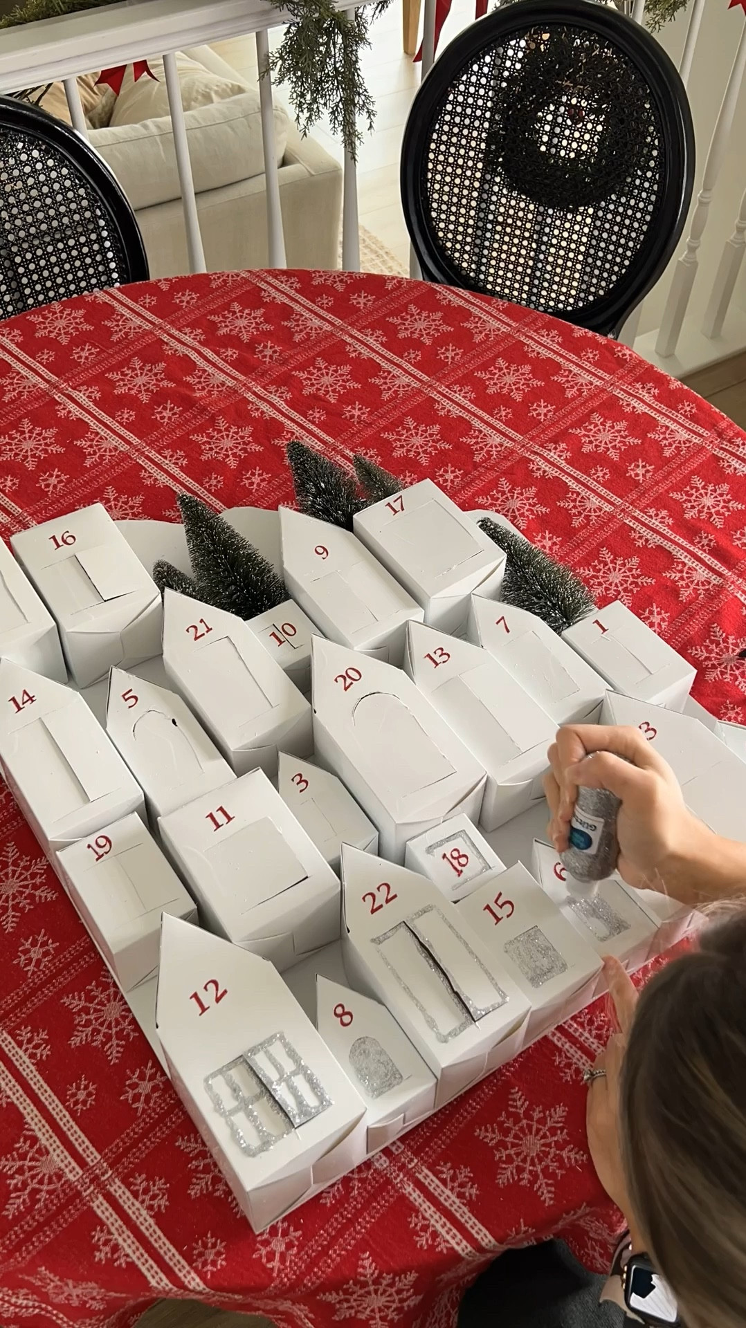 Glitter advent calendar! 

#LTKHoliday #LTKSeasonal #LTKHome