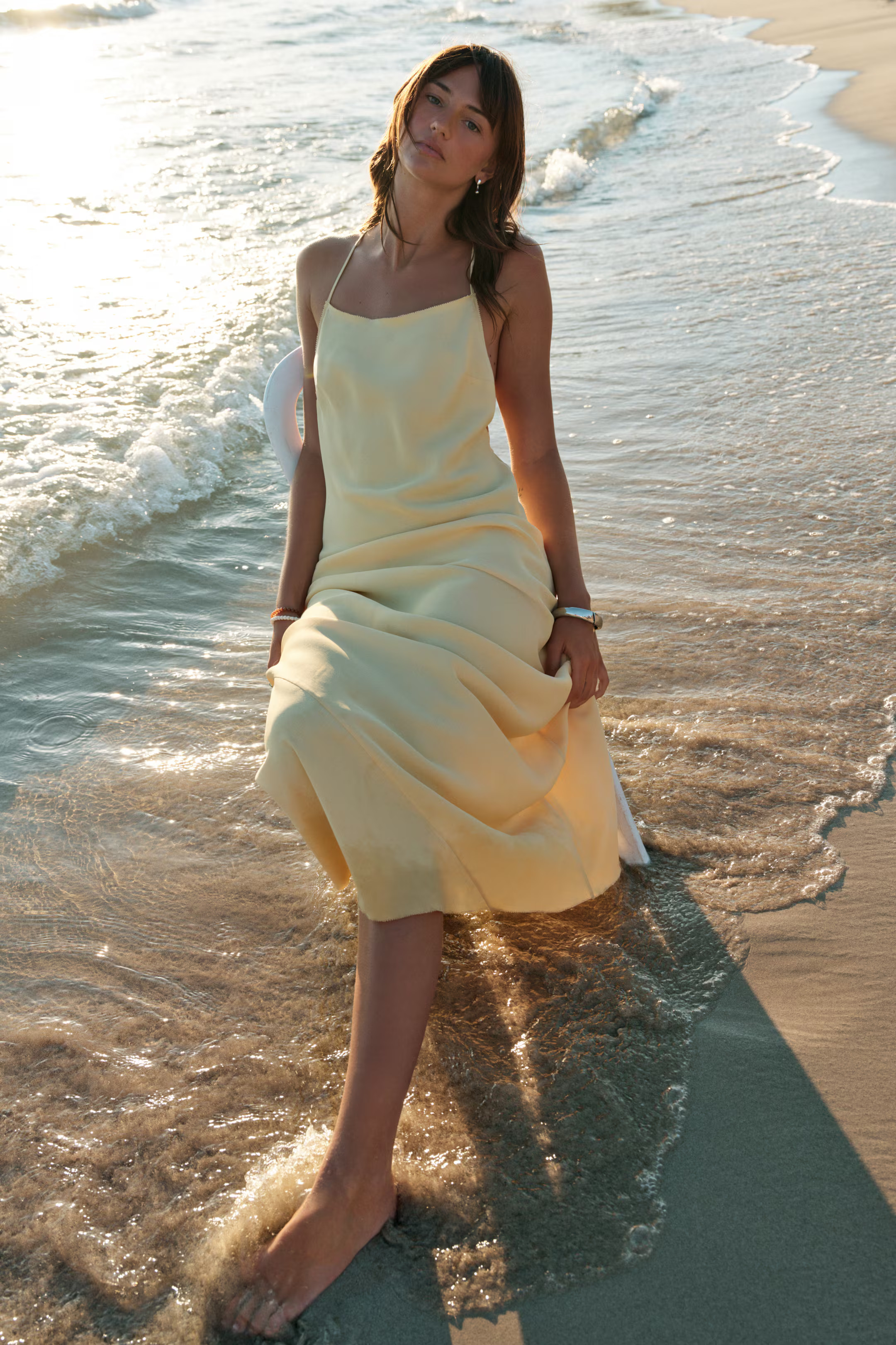 Crêpe slip dress | H&M (UK, MY, IN, SG, PH, TW, HK)