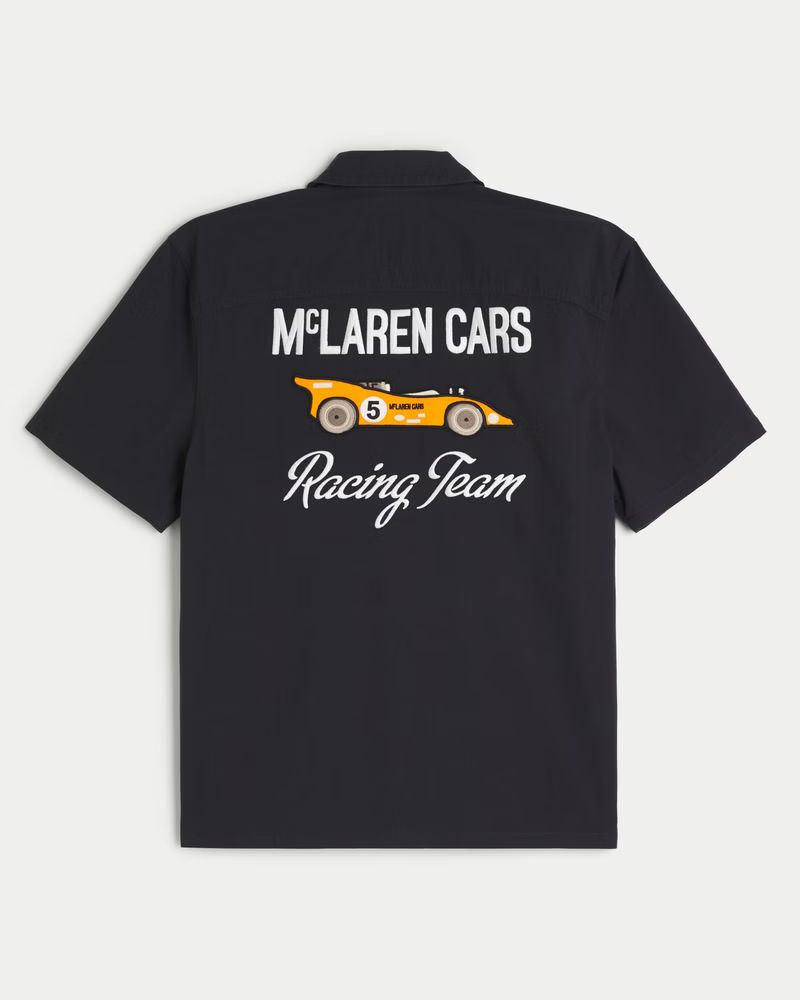 Boxy McLaren Graphic Workwear Shirt | Hollister (UK)