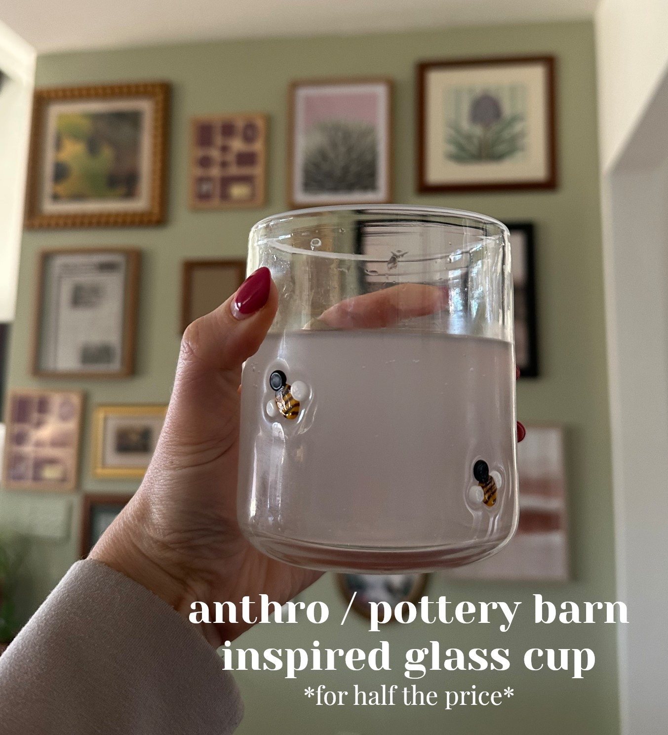 a Anthropologie / pottery barn inspired glass cup for half the price, but same thick high quality glass! 

#LTKfoodie #LTKmomlife #LTKHome