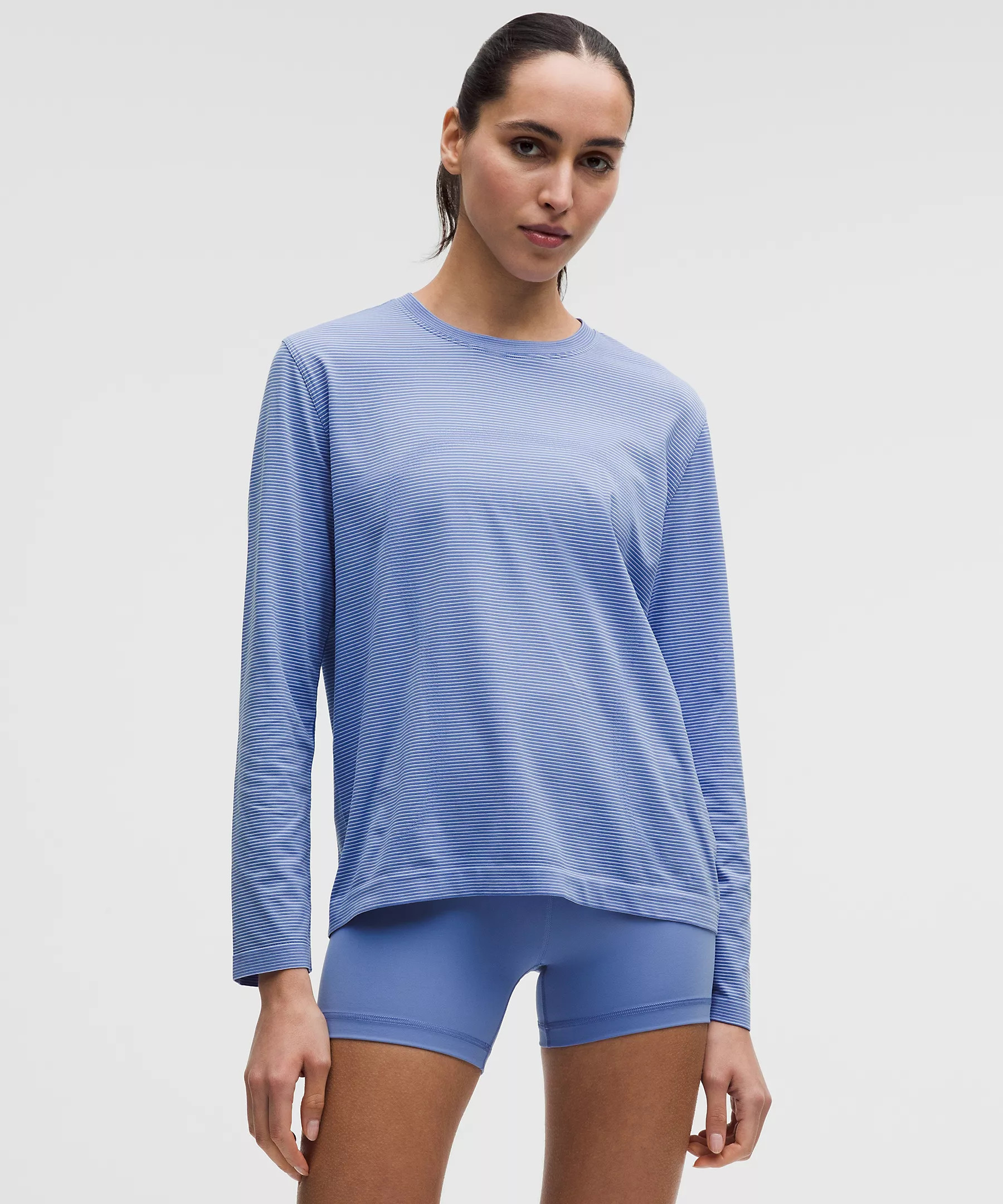 Swiftly Relaxed Long-Sleeve Shirt Hip Length | Lululemon (US)