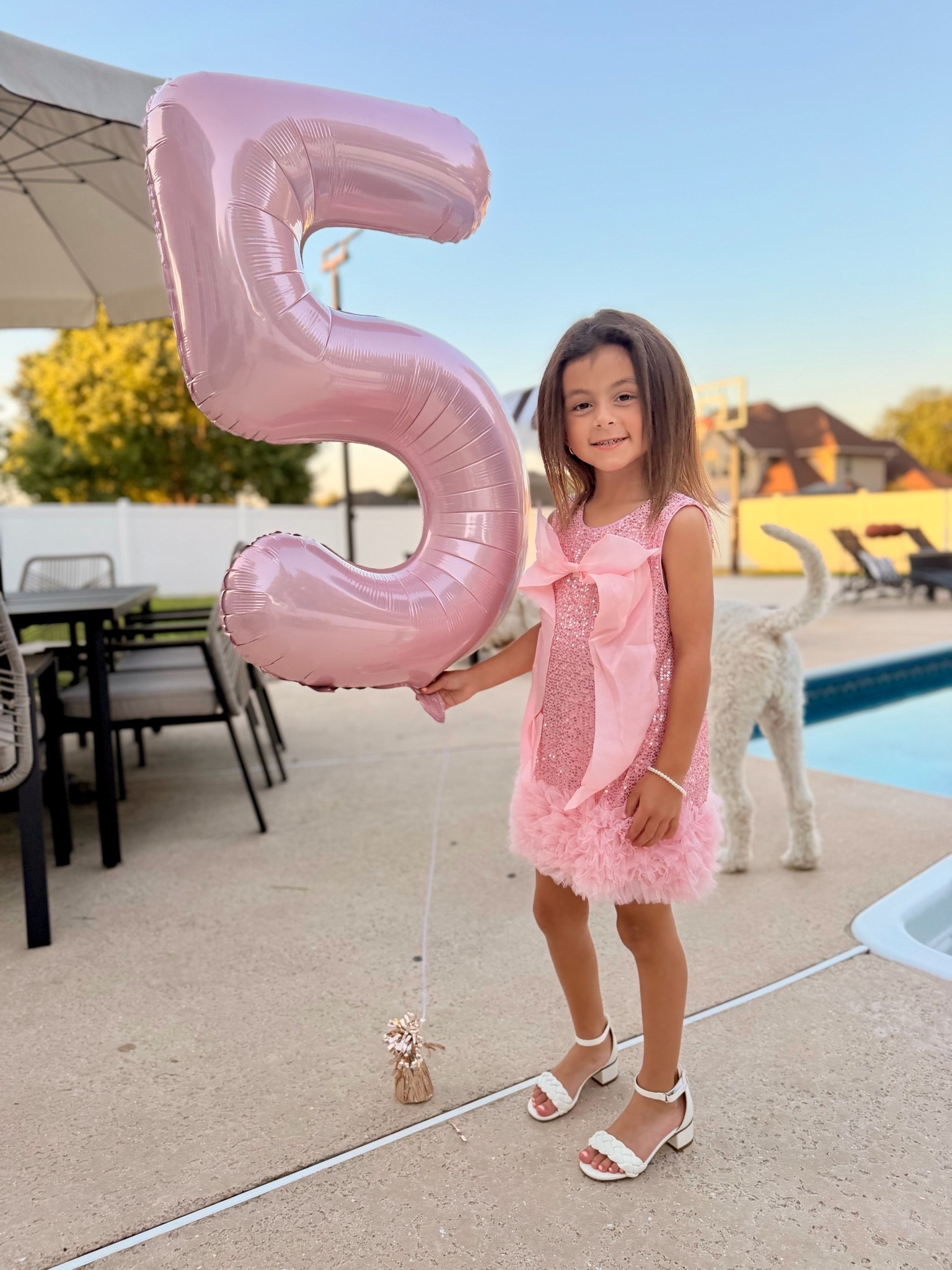 Toddler girl birthday outfit. The perfect pink sparkle dress for your girly!

#LTKootd #LTKKids #LTKSaleAlert
