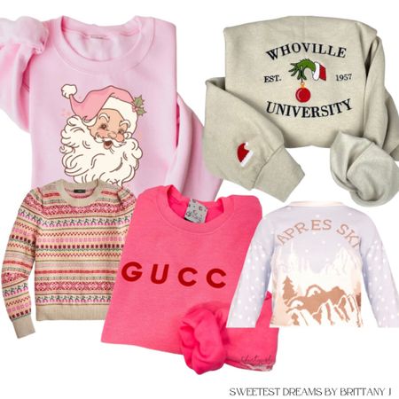 Cute sweaters
From Etsy 

#LTKGiftGuide #LTKHoliday #LTKunder50