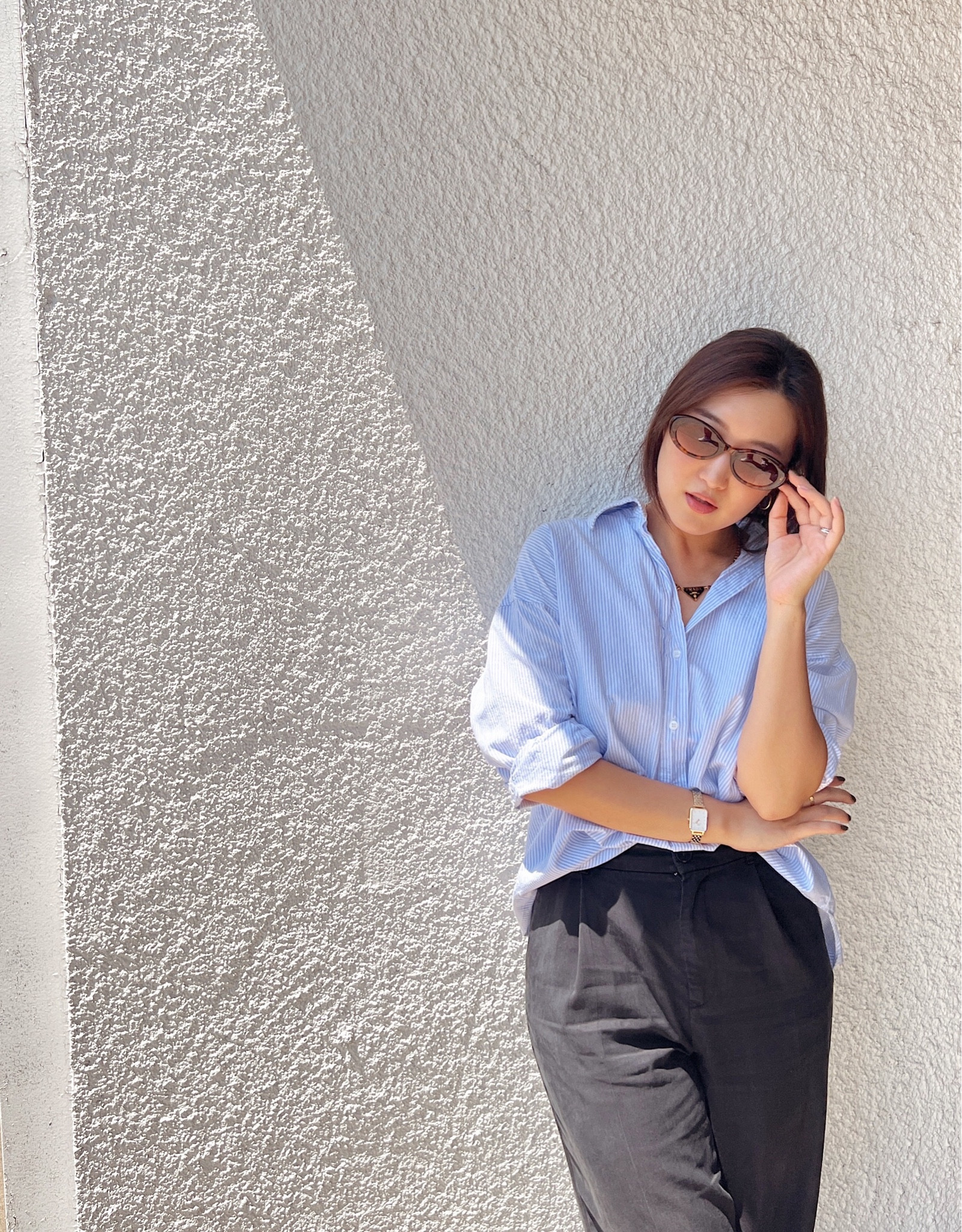 Oval tortoise shell sunglasses on repeat all year 🕶️

#LTKsalealert #LTKCyberWeek #LTKstyletip