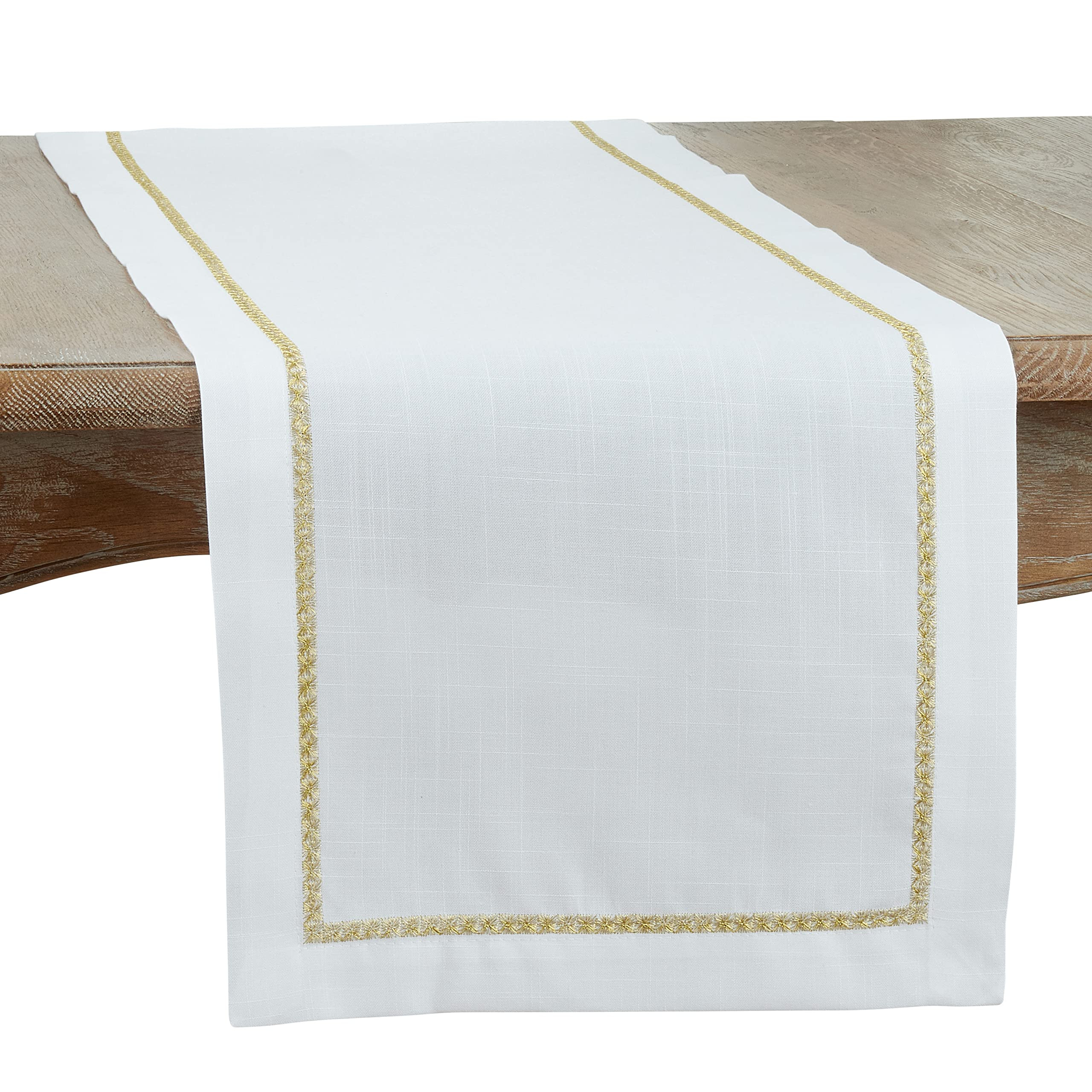 Embroidered Border Table Runner | Amazon (US)