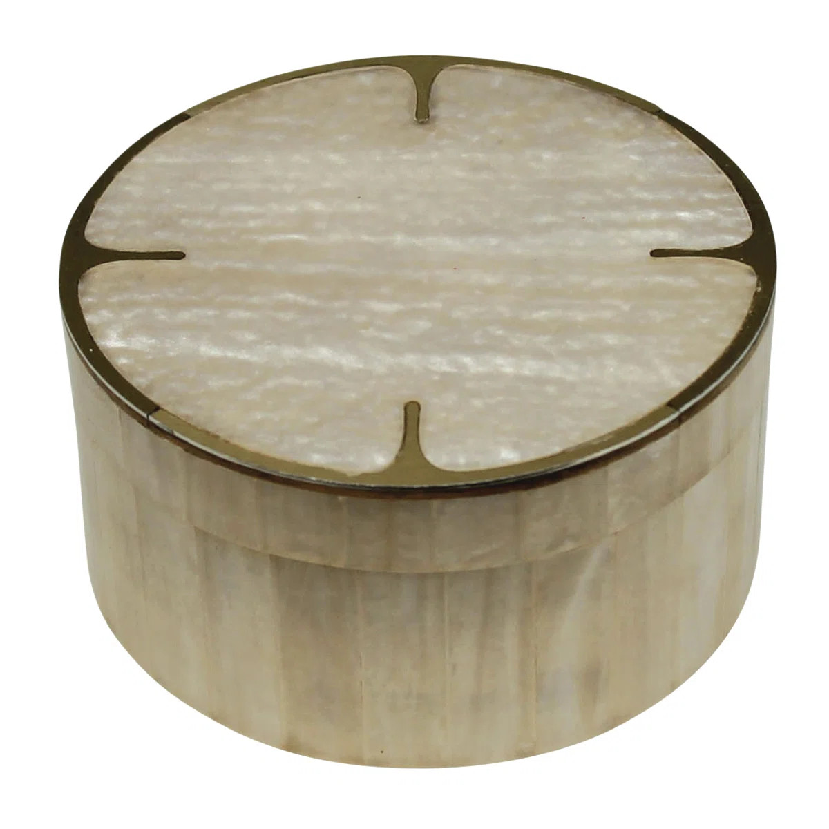 Mercer41 Muid Resin Brass Trinket Box | Wayfair | Wayfair North America