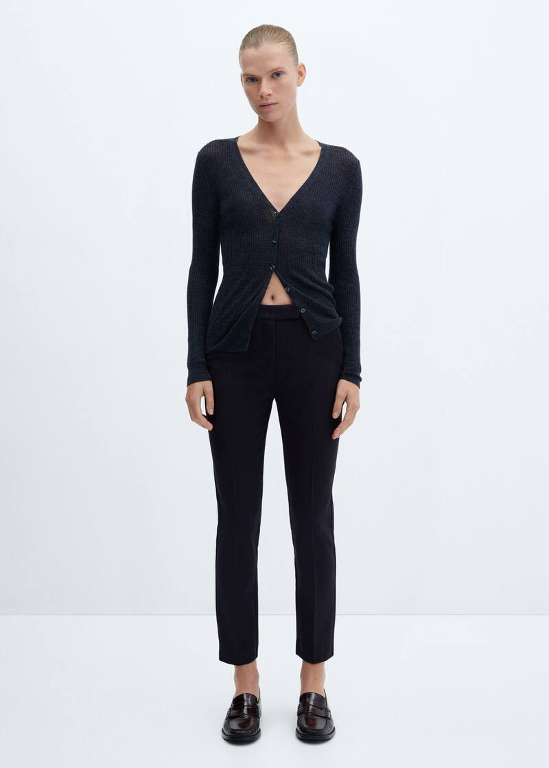 Mid rise skinny pants -  Women | Mango United Kingdom | MANGO (UK)