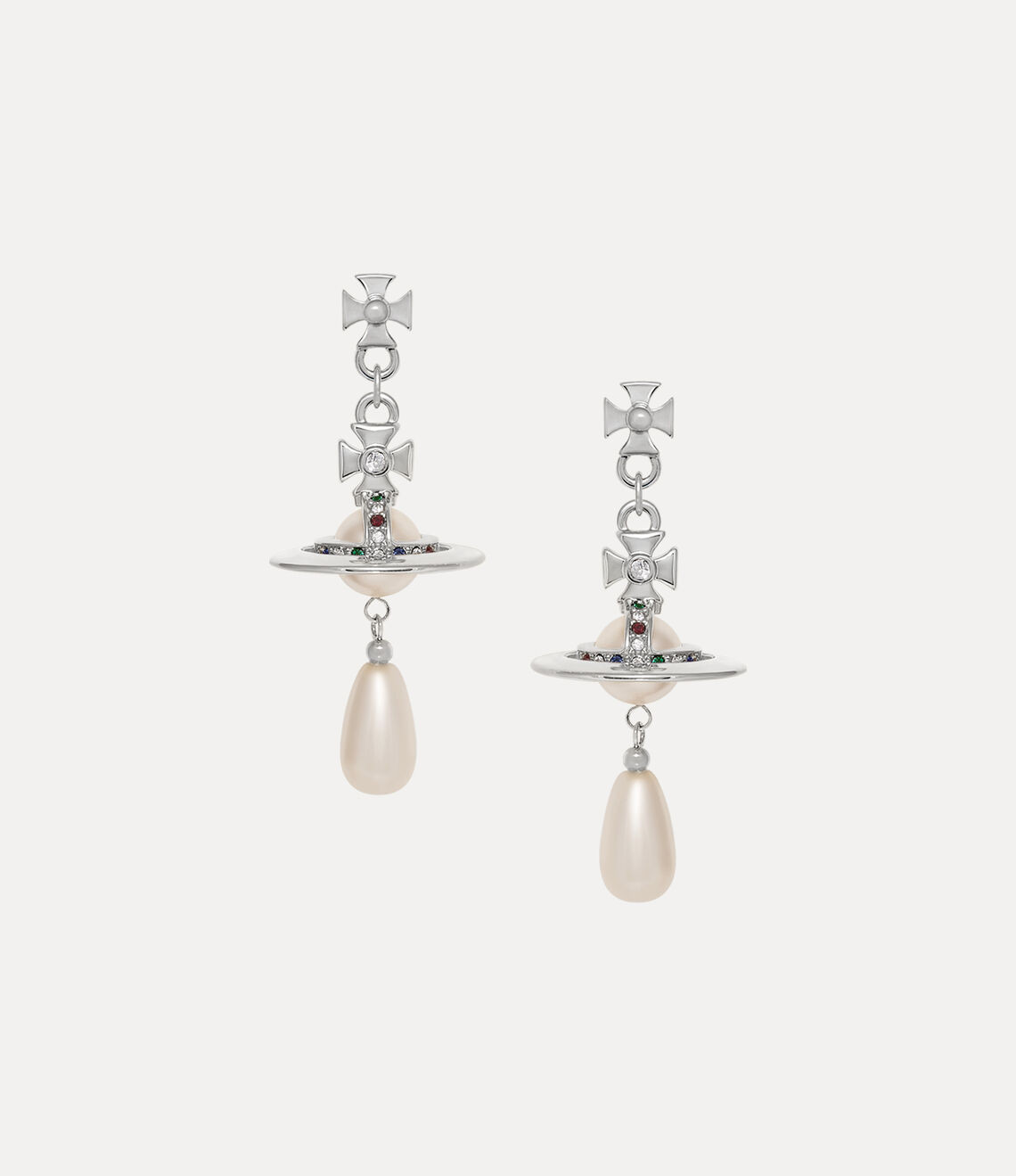 Pearl drop earrings | Vivienne Westwood