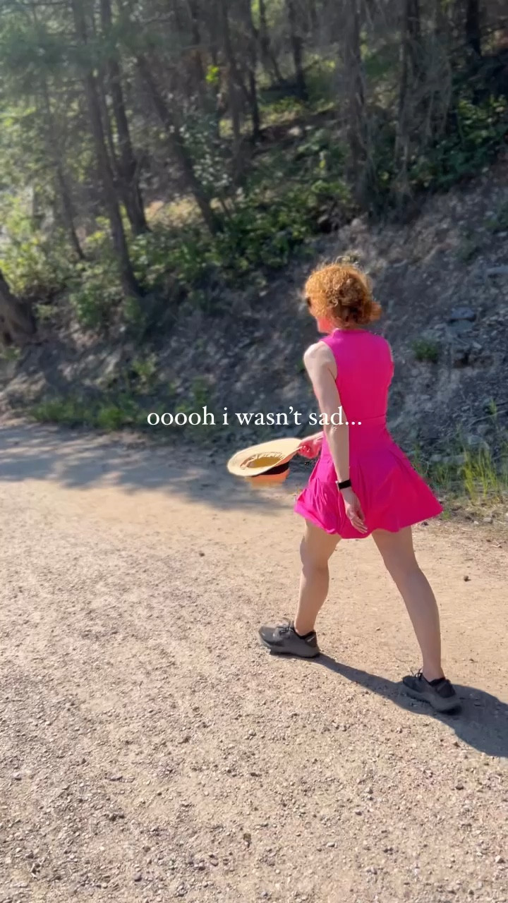 In love with this flattering workout dress that was perfect for hiking and mountain fun this week! 

It’s got a built-in bra and the pleated skirt is so flattering! It comes with a pair of matching hi g shorts to wear underneath! It also comes in black and blue.

I paired it with my Lululemon belt bag and Amazon’s copy of an Eric Javitt hat.

#LTKTravel #LTKActive #LTKVideo