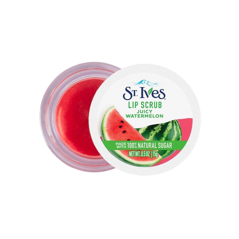 St. Ives Juicy Watermelon Lip Scrub - 0.5oz | Target