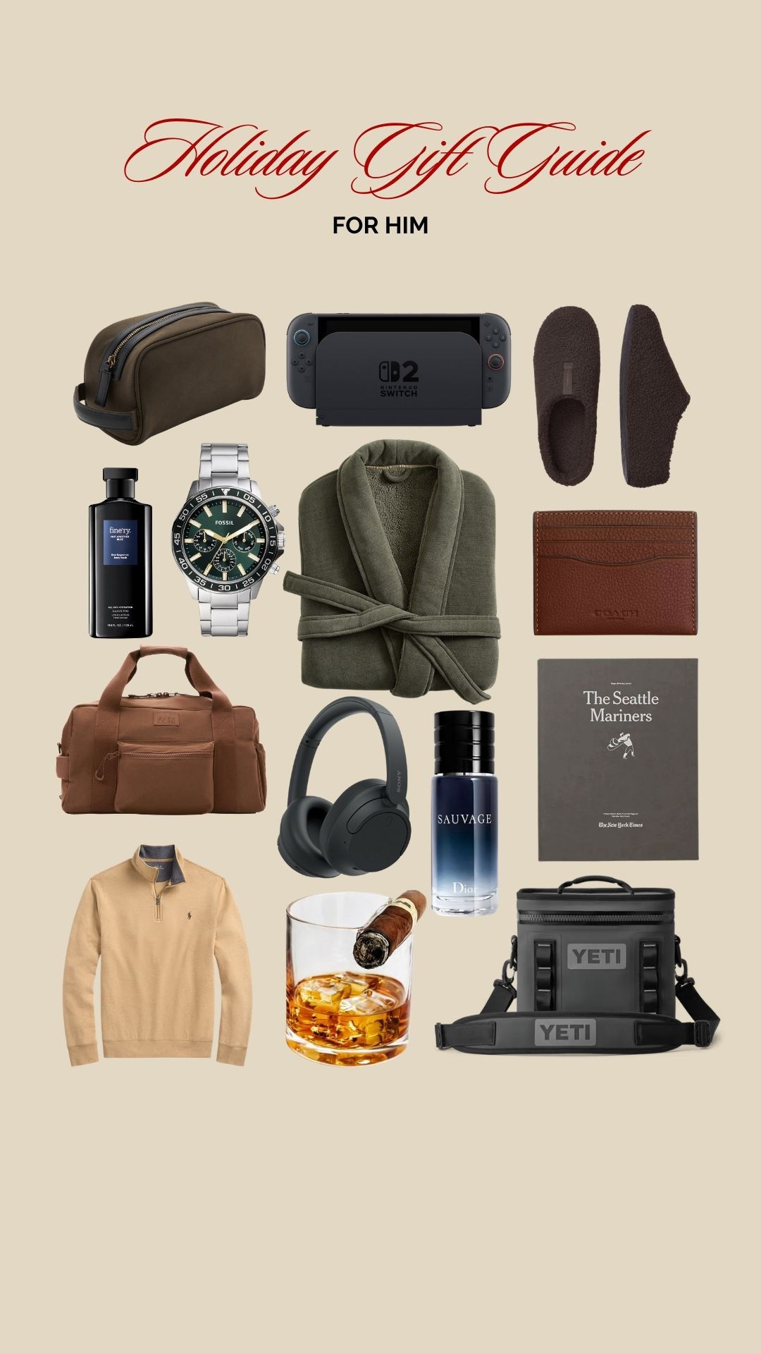 Holiday gift guide for him! 

#LTKHoliday #LTKGiftGuide