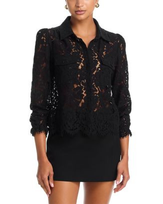 Lina Lace Shirt | Bloomingdale's (AU)