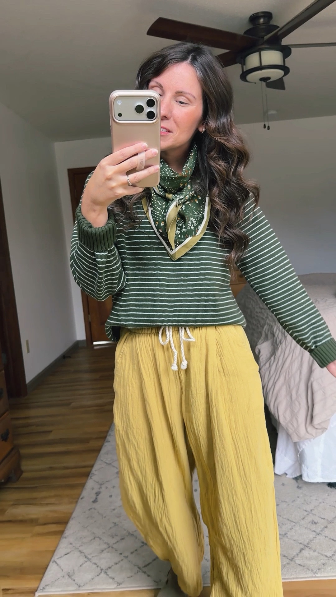 wearing xs petite in the sweater (it’s 100% cotton and so nice!) and xs petite in my pants (also 100% cotton, but the gauze kind that I love so much! I also bought the red). My clogs are size 6!



#LTKPetite #LTKgrwm #LTKootd