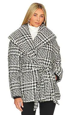 BLANKNYC Plaid Puffer Coat in Pure Emotions from Revolve.com | Revolve Clothing (Global)