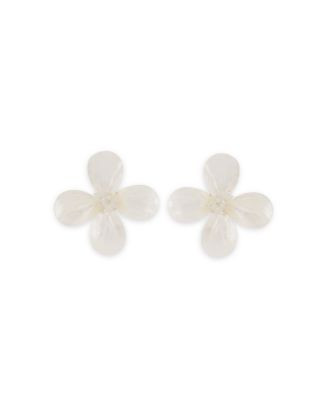 Shashi Coquina Mother of Pearl Flower Stud Earrings  | Bloomingdale's Jewelry & Accessories | Bloomingdale's (US)