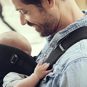 BABYBJORN Baby Carrier Original - Black, Cotton | Amazon (US)