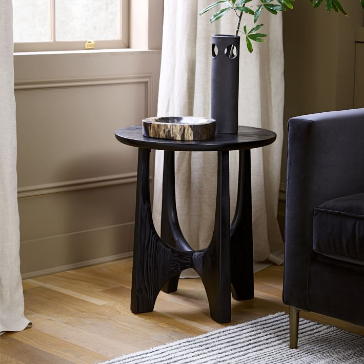 Tanner Solid Wood Side Table (20") | West Elm (US)